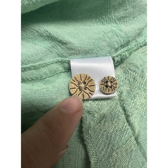 Ocean & Coast Men’s Washable Silk Short Sleeve Button Down Shirt XL Hawaiian - Picture 8 of 9